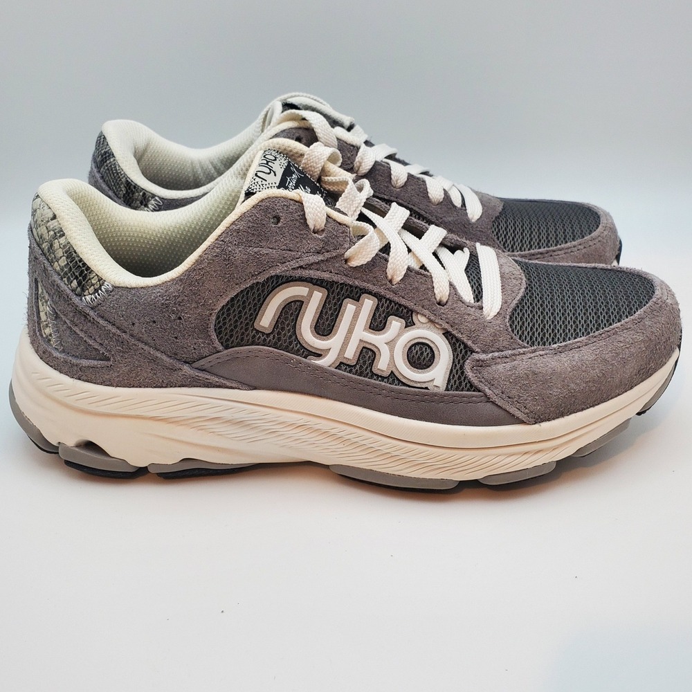 Ryka Devotion X Max Classic Sky Grey Walking Shoes Women's Size 9